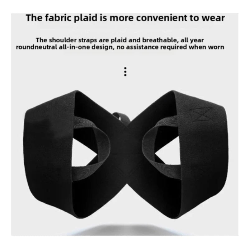 Fitness Heavy Shoulder Straps, Adjustable Fitness Posture Corrector Training Straps, Back Straightener Posture Corrector for Men Weight Training, Press Lifts, Chest Straight, Bench Presses