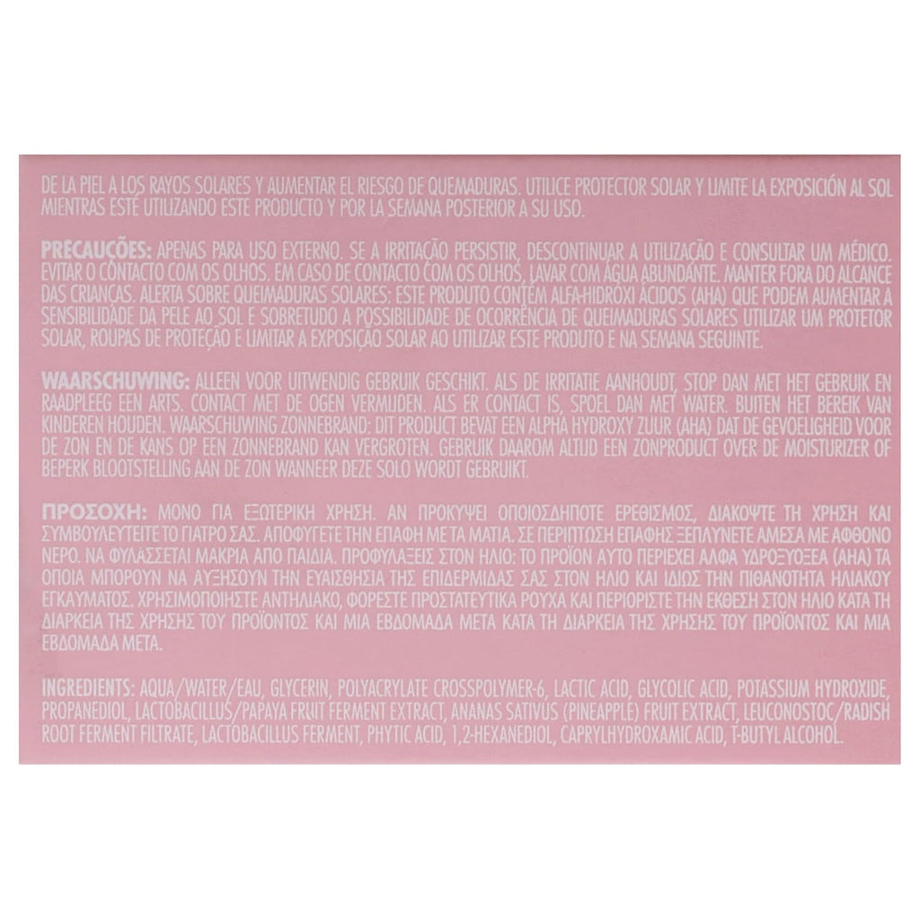 Aha Enzyme Glow Mask by  Cosmetics for Women - 1.6 Oz Mask